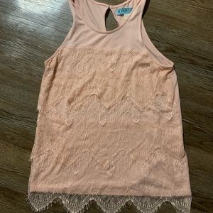 Francesca’s boutique lace tank top